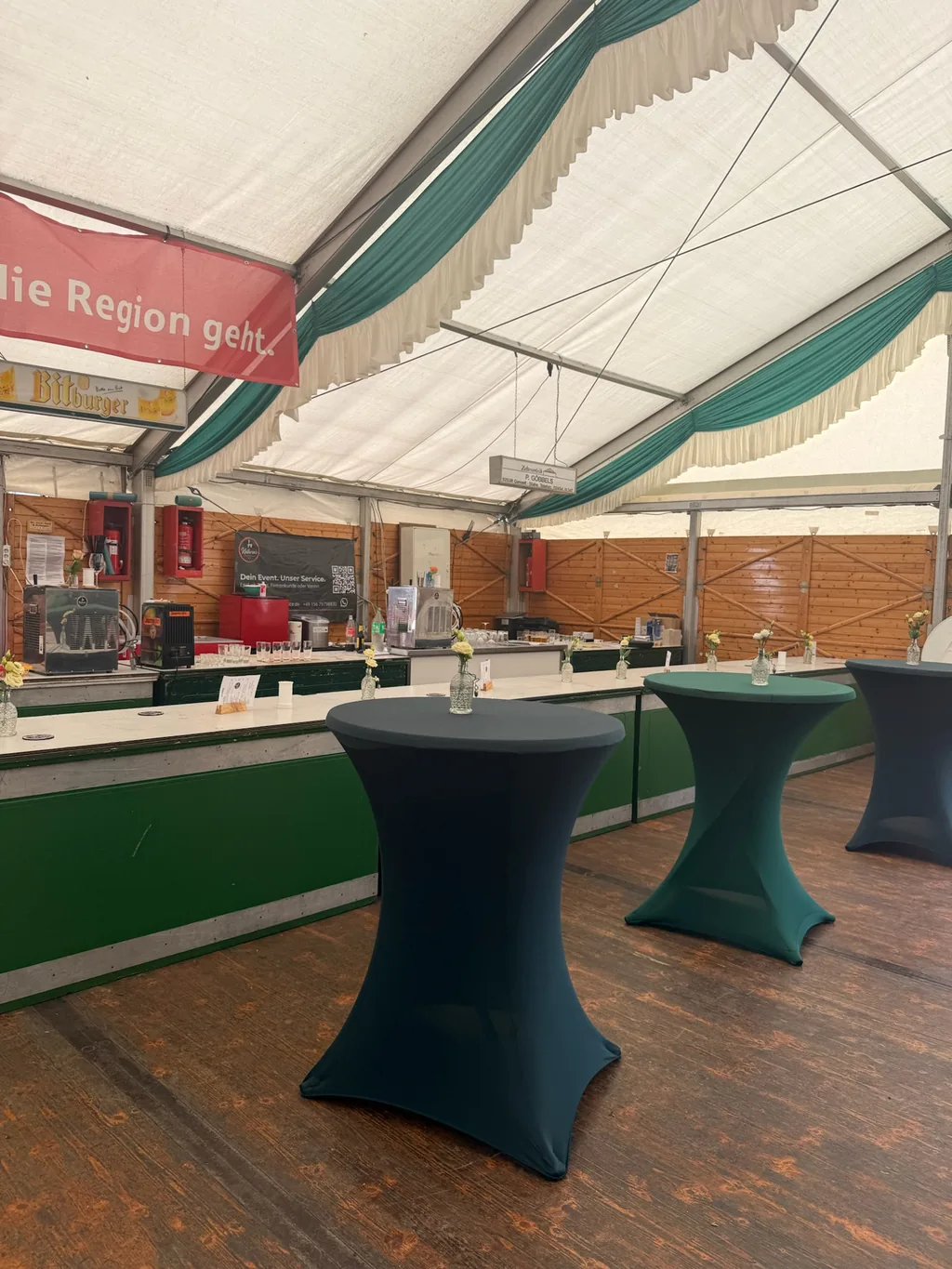 Ausschank und Theke von Kathrin's Eventservice